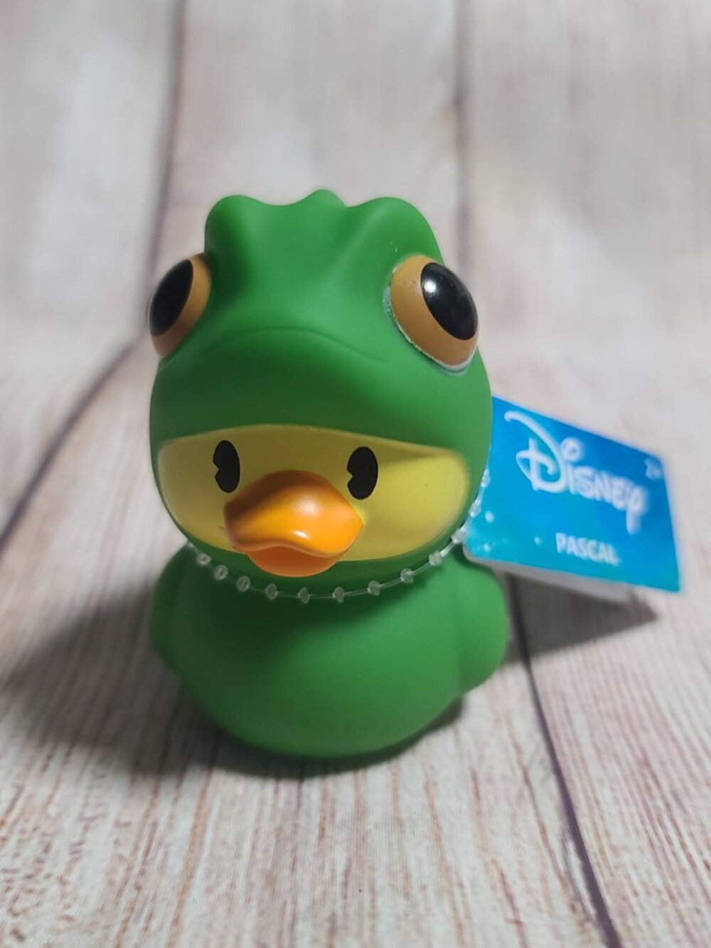 Disney Pixar DUCKaLooz Tangle - Pascal 2.75" Rubber Duck - NEW